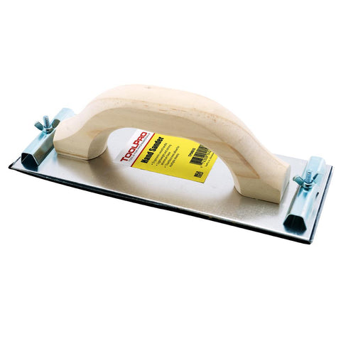 ToolPro Drywall Hand Sander with Wood Handle